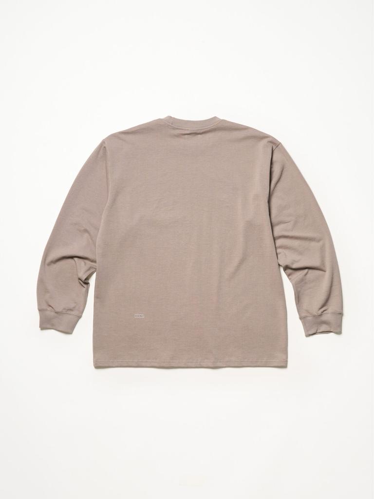 Ssississieseu Brown Flow-Division L/S T-Shirt