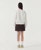 COVERNAT WOMAN Wool Tencel Turtleneck T-Shirt Butter