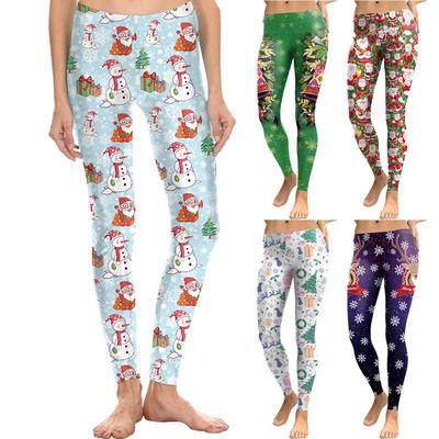 christmas yoga pants