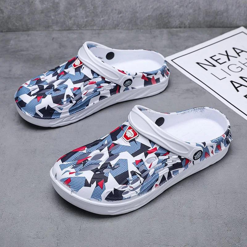 Men's Summer Sandals Slippers House Man Cheap Shoes Liquidation Luxury Man Sandal Shose Brand Replica Beach Water Shoes Slipers