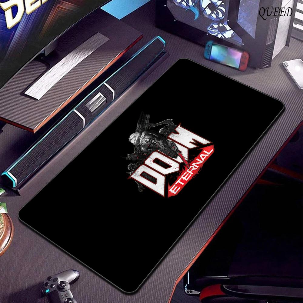 Podkładka pod mysz Gaming D-Dooms E-Eternals 30x80cm Antypoślizgowa Gumowa Podstawa MouseMat Gamer XXL Dywanik na Biurko PC Pogrubiony Pad na Stół do E-sportu