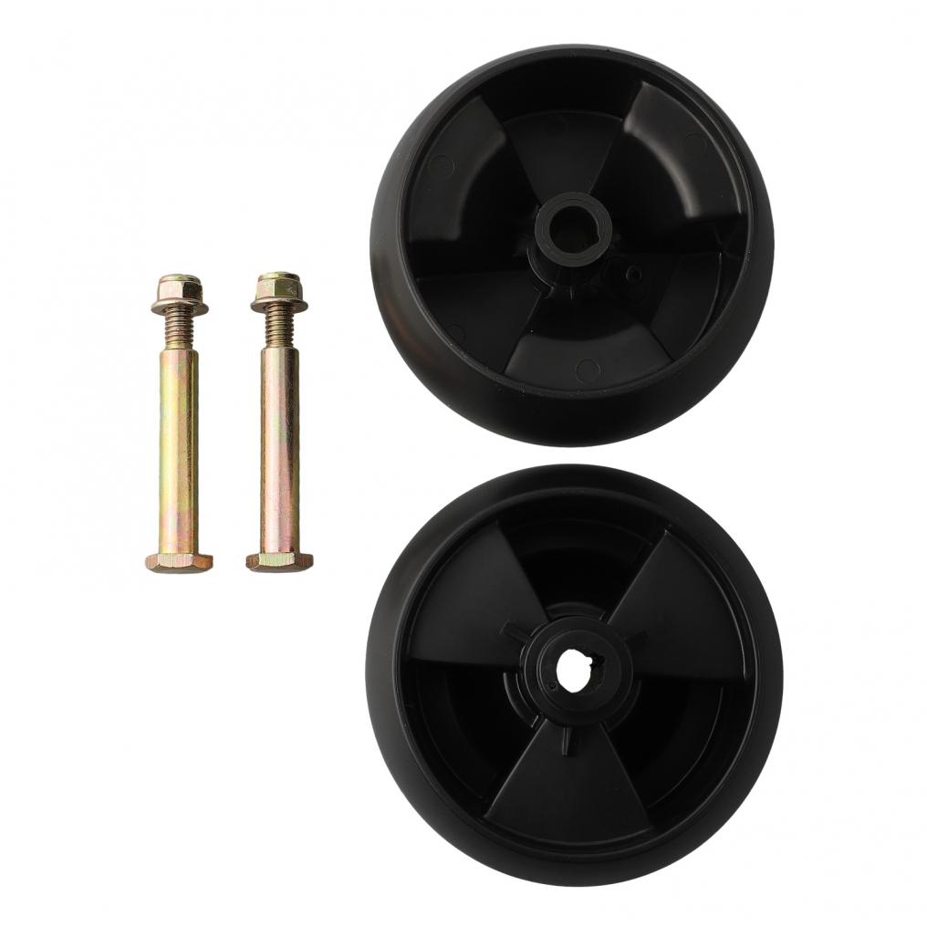 2 Pcs Wheels On Deck Easy Installation For Hustler For Murray