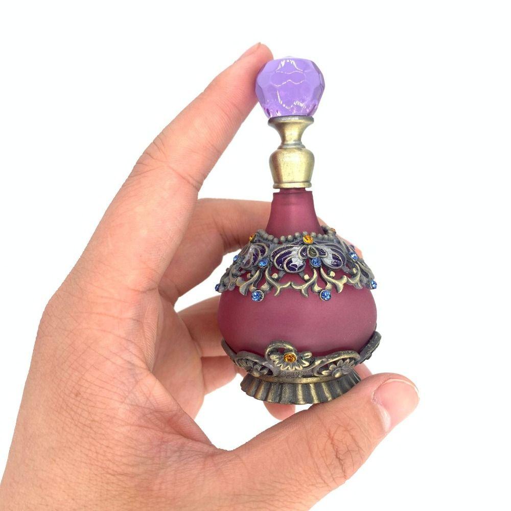 Refillable Empty Perfume Bottle 25ML Empty Glass Jar Perfect Gift Essence Oil Container  Home Decor