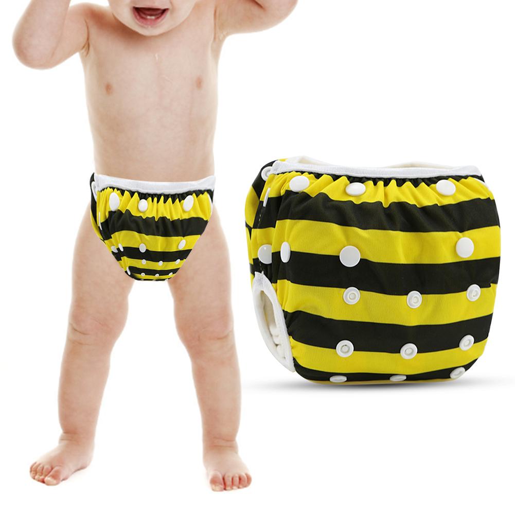 Free Size Baby Adjustable Reusable Waterproof Breathable Summer Pool Training PantsBee