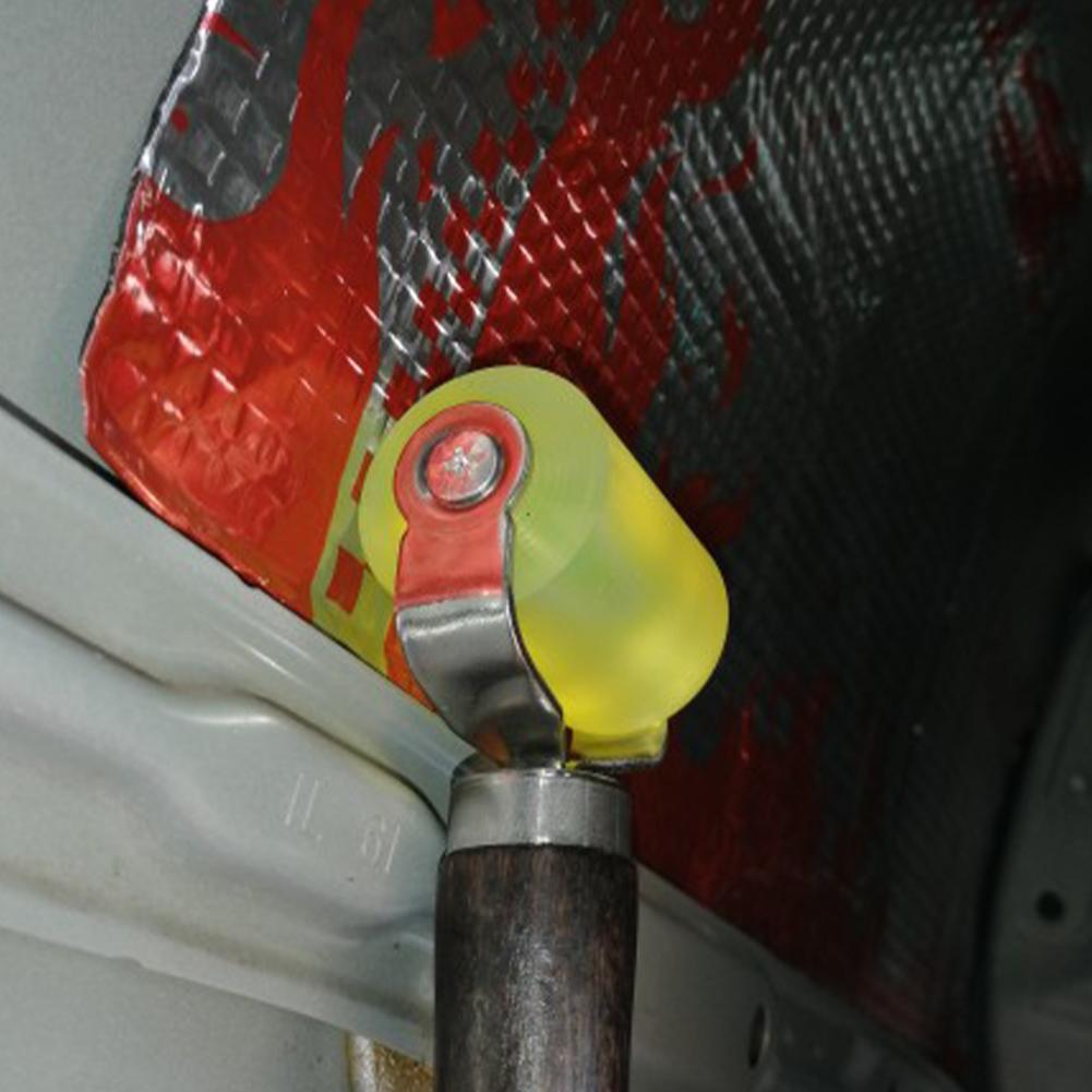50mm Car Soundproofing Pressure Roller Tool Sound Deadening Wheel Roller Tool Application Rubber Deadener Accessories