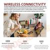 15.6Inch Portable Wireless Monitor 1080P 16:9 Low Blue Light For Cell Phone PC Loptop Wired For XBox PS4 / 5 Switch Extension