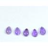 7X10MM Natural Amethst Ring Size Pear Cabochon Loose Gemstone 5Pcs Lot 10Cts A-426