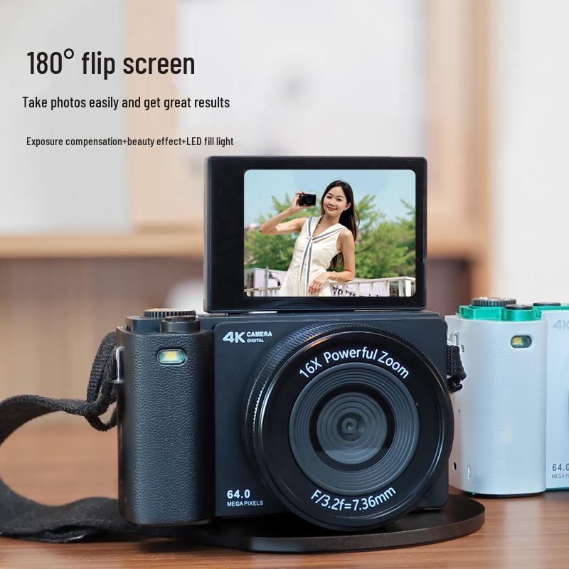 High-Definition Mirrorless Digital Camera for Outdoor and Home Use, Ideal for Students and Events
