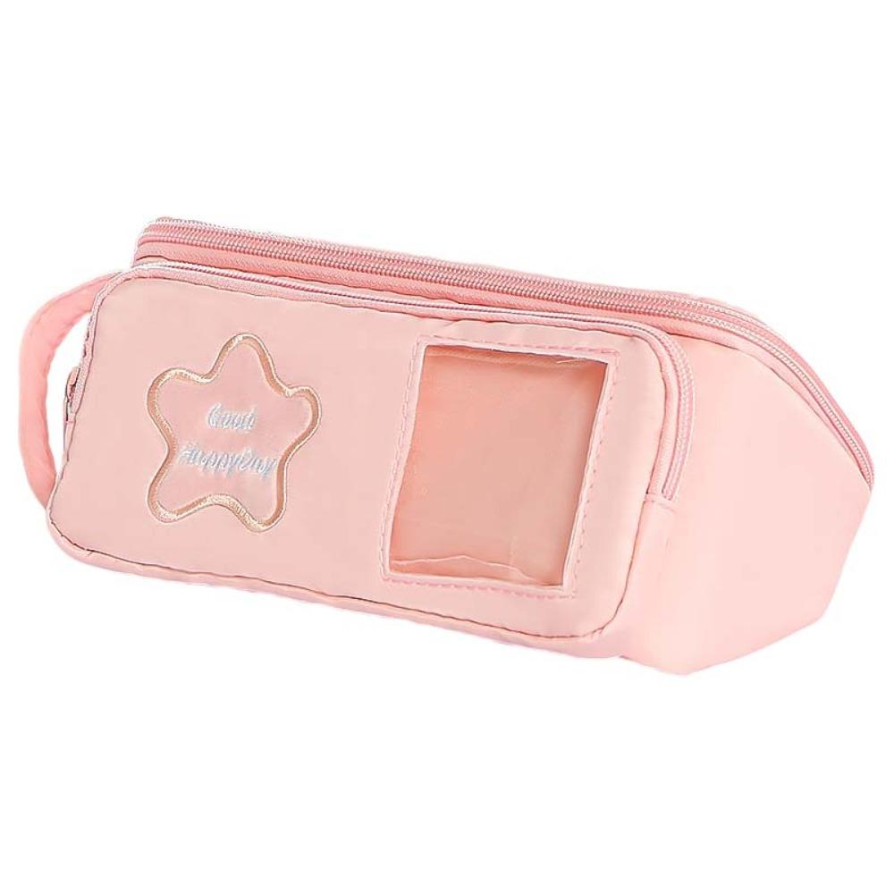 Handheld Korean Pencil Case Multilayer Ins Pencil Pouch Y2K Star Stationery Bag  Stationery Holder