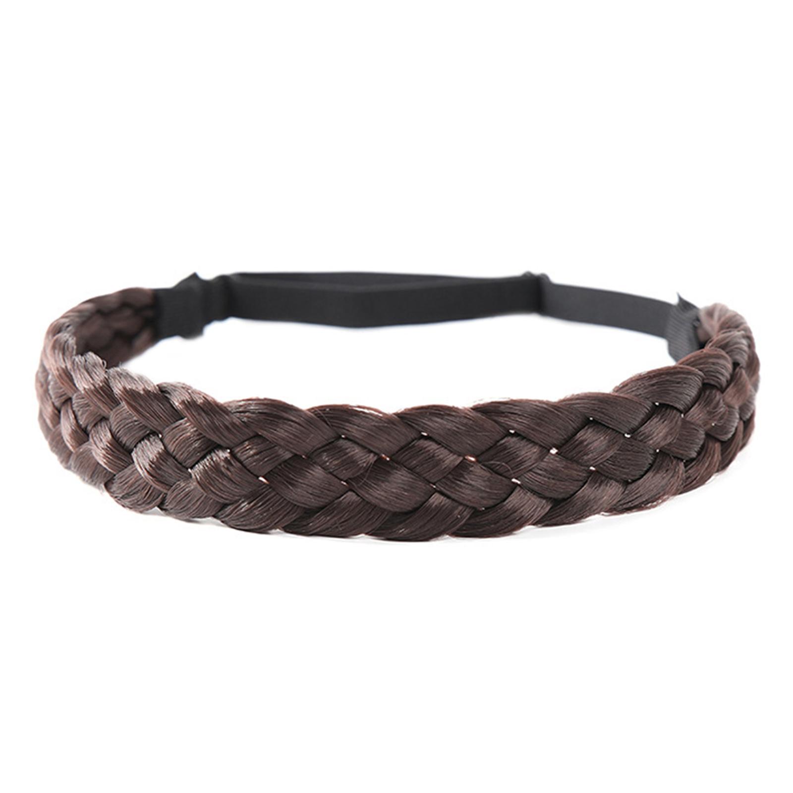 

Forehead Hairband for Women Braiding Headband BohoStyle Frontlet Hairband Elegant Female Hair Decors Headpiece Ornament темно-синього кольору