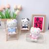 Cat Plush Pendant Cartoon Hoodie Keychain Doll Charm