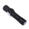Rechargeable Flashlight High Luminous Flux Daul Light Source Telescopic Zoom Flashlight with Magnetic Base for Camping