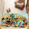 Tappetino d'ingresso Asterix e Obelix Lavabile Antiscivolo Tappeto per Zona Salotto Sedie da Divano Tappetino d'ingresso Cucina Tappeto