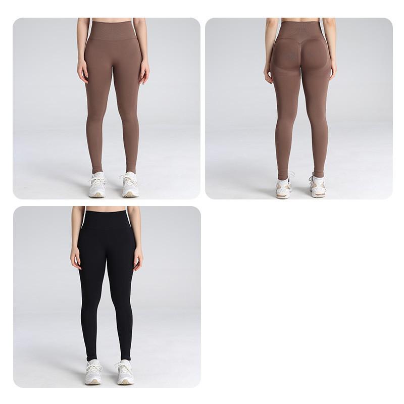 High-Waisted Seamless Yoga Leggings Women Tummy Control Butt-Lifting 4-Way Stretch Breathable Ultra Soft