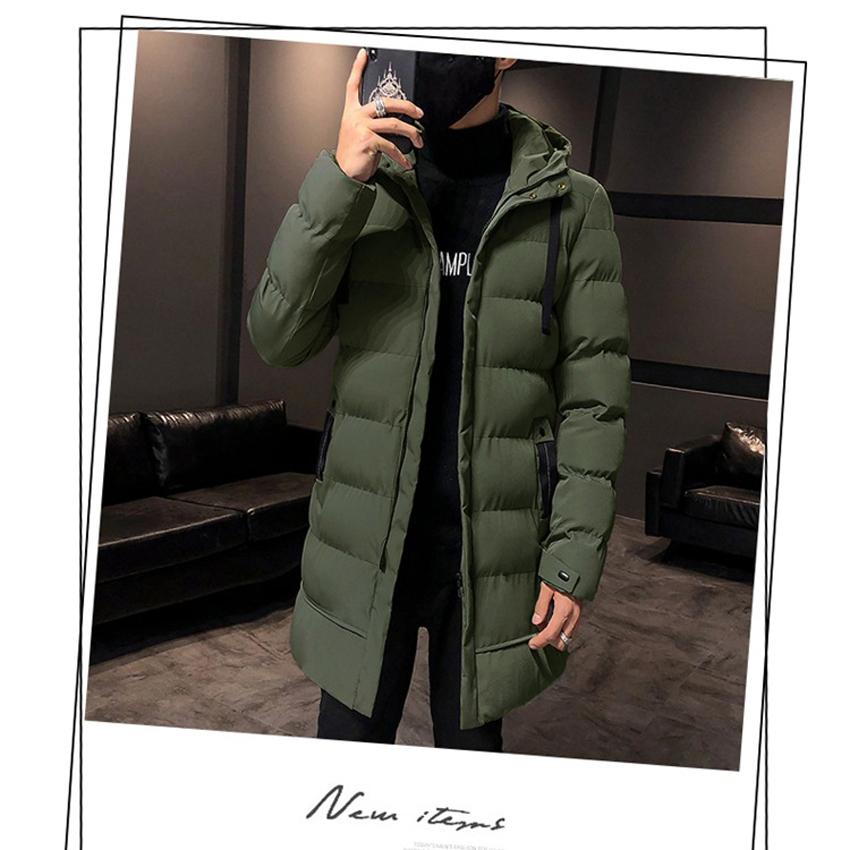 Hommes hiver Parka manteau longue Section chaud épaissir veste vêtements d'extérieur coupe-vent manteau à capuche grande taille