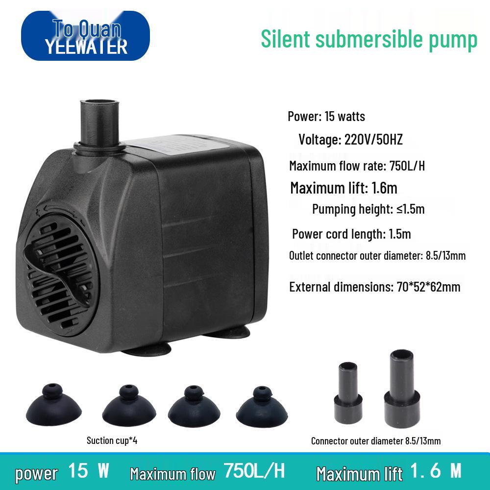 Leise Tauchwasserpumpe für Aquarium & Umbau ländliche Toilette