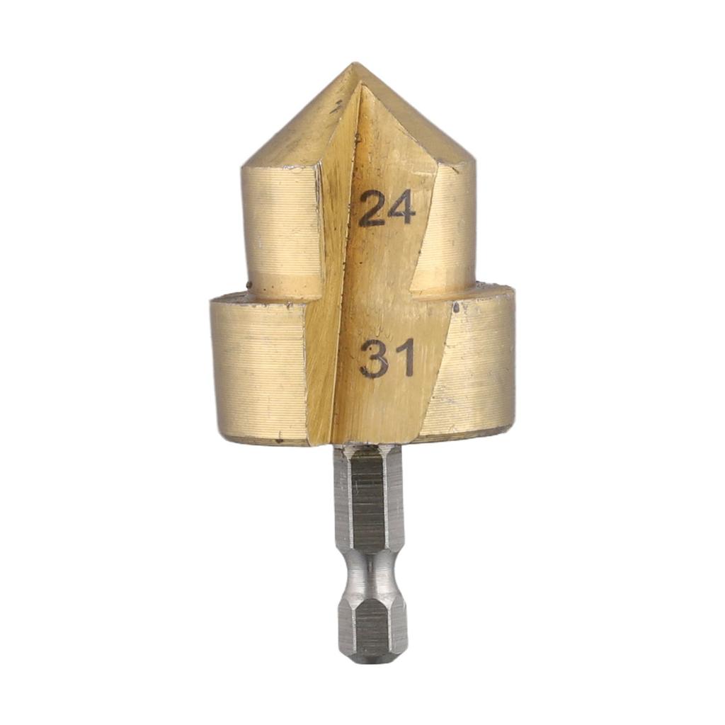 Electric Drill Punch Hexagonal Shank Drill Bit Easy To Disassemble 61x6.35x22mm Stable Clamping Model #20 #25 #32