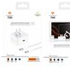 40W Fast Charging Kit for Apple 17: Type-C Cable & Mobile Charger