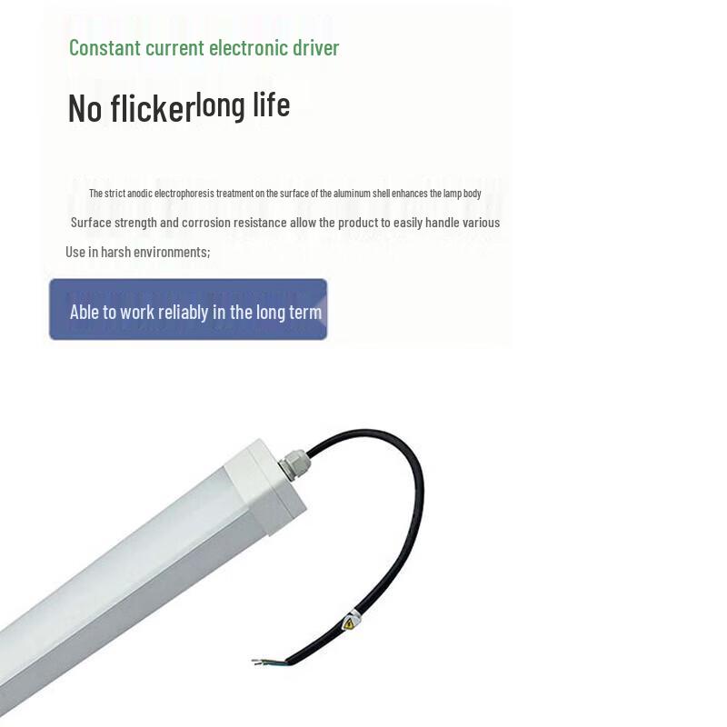 Éclairage Linéaire Tri-Proof Industriel LED SOR