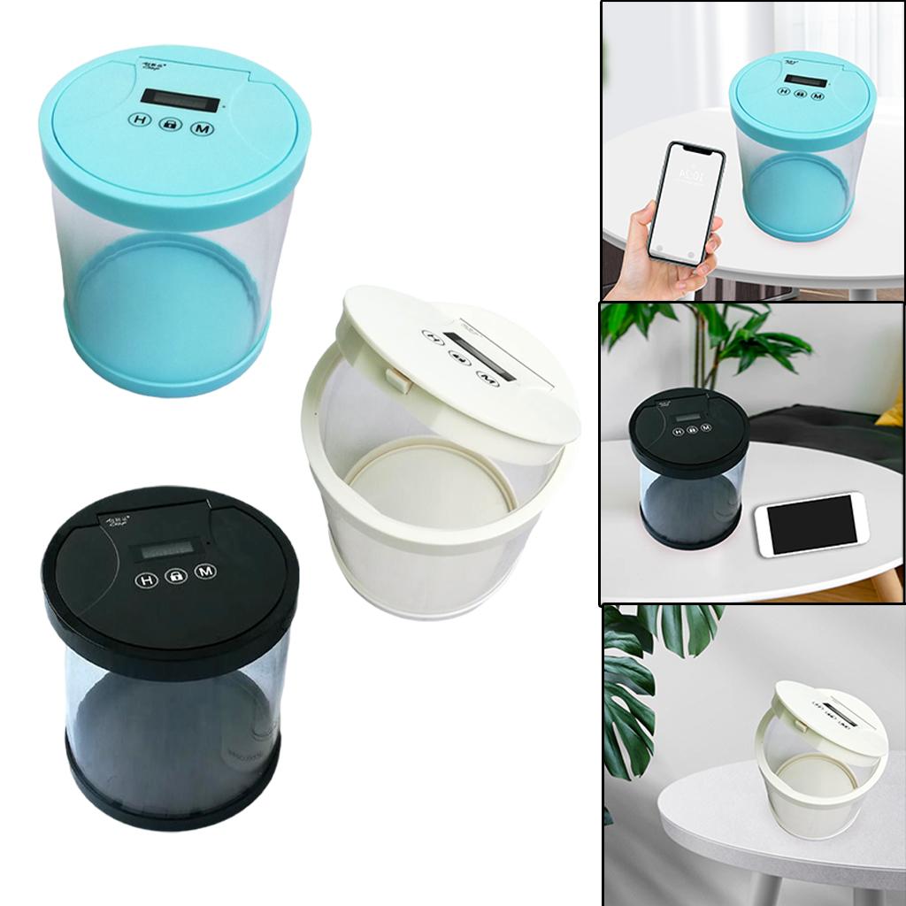 1Pcs Time Locking Box Dependence Control Excessive Addiction
