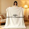 Brand S-Scotty C-Cameron Throw High-Density Short Plush Blanket Soft Skin-Friendly for Sofa Nap Air-Conditioned Room
