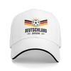 Deutschland GerUnisexy Football Player Sandwich Cap Unisex Women Popular Baseball Caps  Soccer High Quality All Seasons Hats Adult