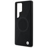Etui Bmw Leather Half Textured Magsafe   Do Samsung Galaxy S25 Ultra Czarny
