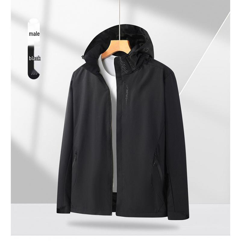 2023 Versatile Hooded Windbreaker: Single-Layer Sports & Casual Jacket for Men & Women