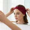 Solid Color Elastic Headband Hollow Out Wide Headbands Fashion Women's Hairband  Hair Accessories
