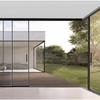 Gold Aluminum Zinc Zinc Alloy Strip Silver Narrow Frame Handle Sliding Door Handle  Ultra Narrow Frame