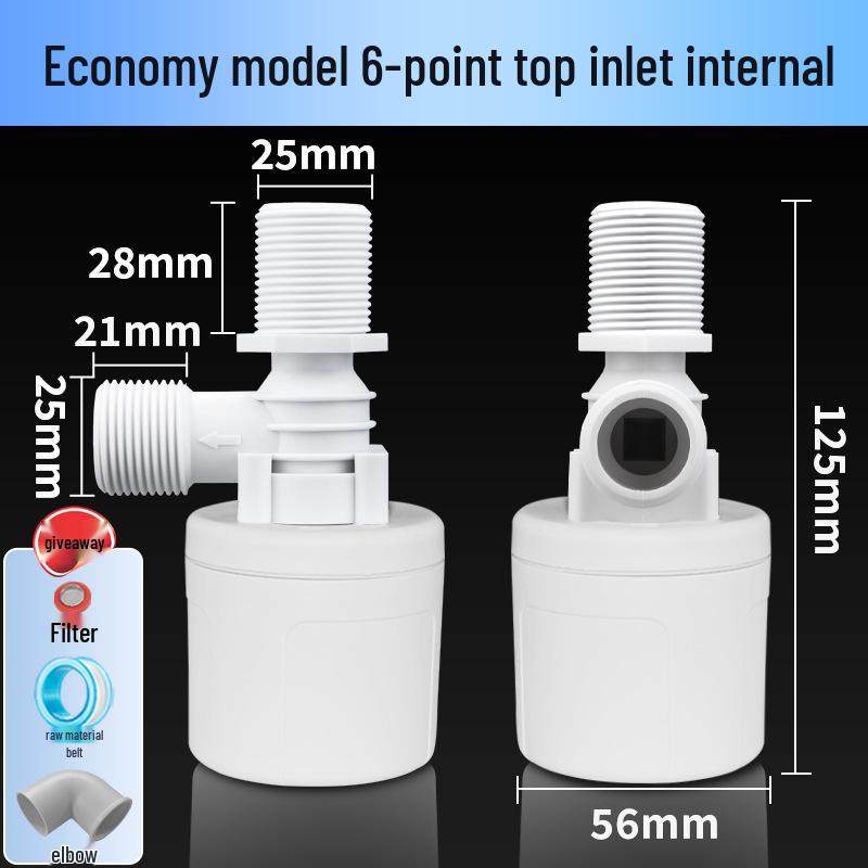 4/6-Point Automatic Water Level Controller & Float Valve for Tanks