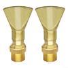 Gardening Sprinkler Head 2PC with Brass Construction for Durability