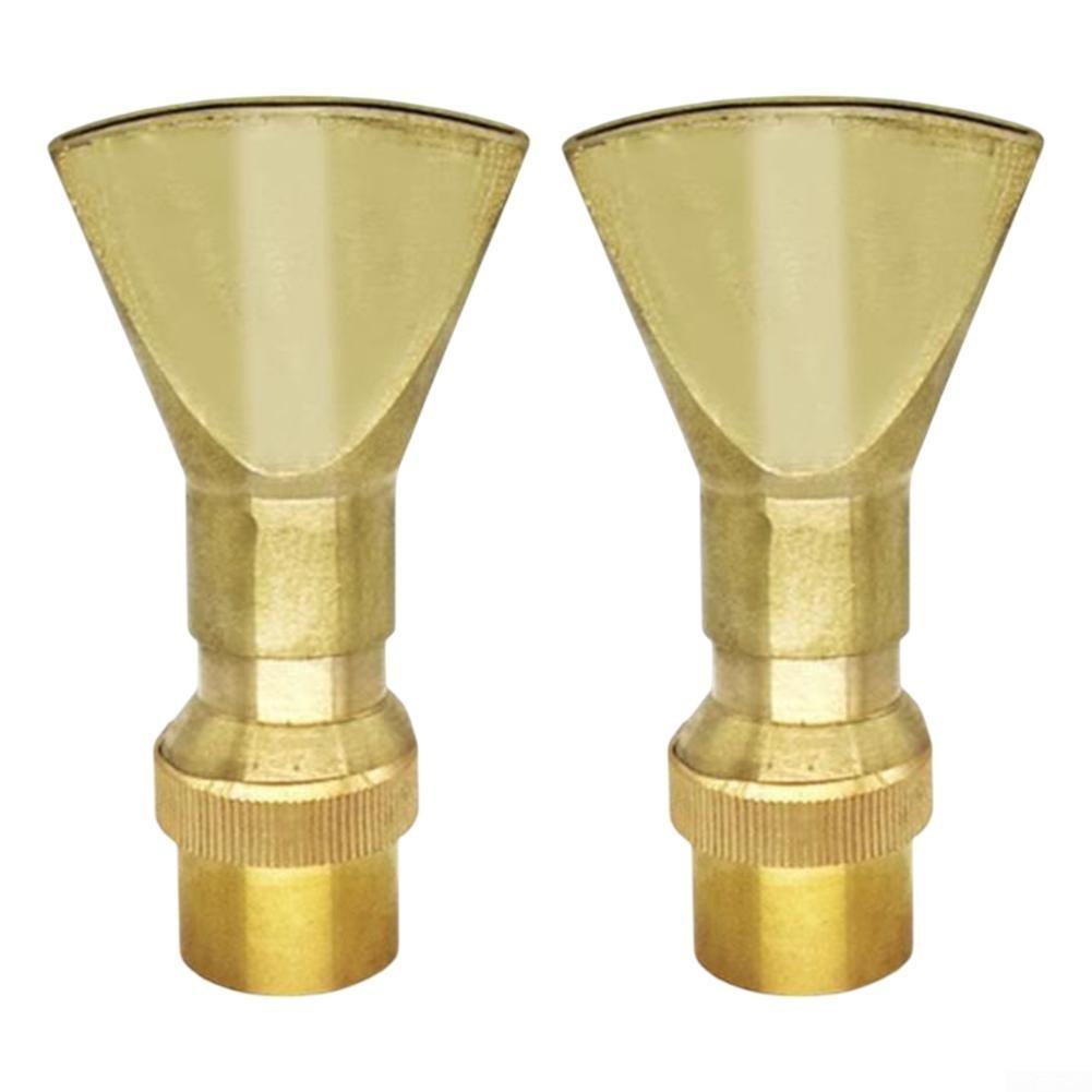Gardening Sprinkler Head 2PC with Brass Construction for Durability