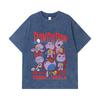275 GSM Washed T-shirts 100% Cotton Dandadan V30 Turbo Granny Print Unisex Heavy Cotton T Shirt