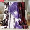 Anime Yagami with Chains Print Thin Flannel Blanket for Living Room,Sofas Blankets,Lunch Break,blankets Fluffy Blanket