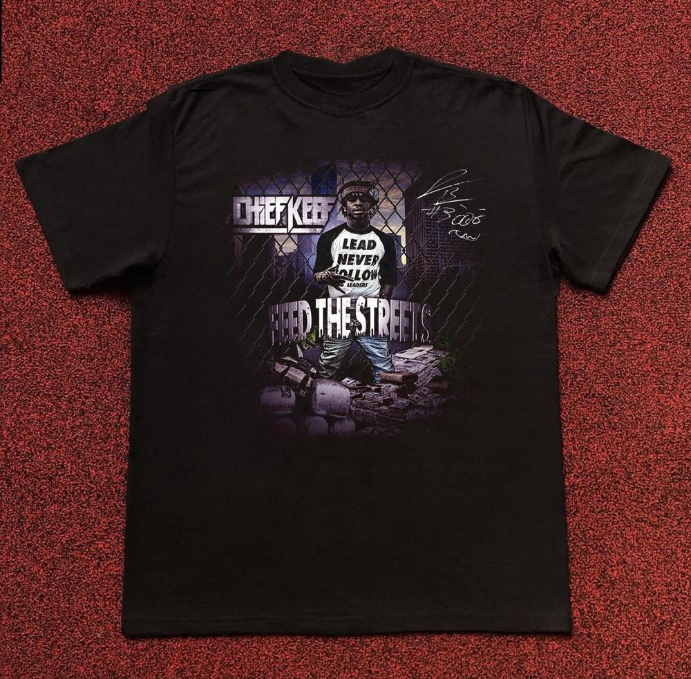 

Chief Keef Feed the Streets Album Unisex Cotton TShirt Full Size BL2.293 Unisex T-Shirt XXL