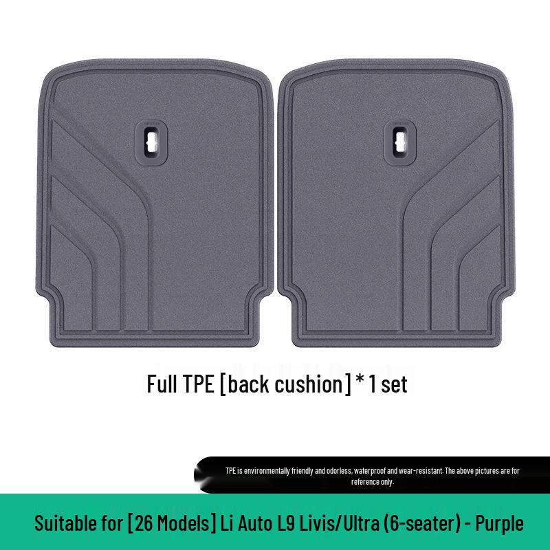 Eco-Friendly TPE Floor & Trunk Mats for 26 Li Auto L9 Livis/Ultra Models