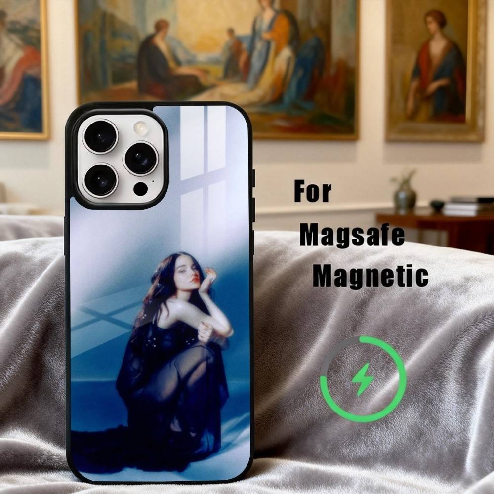 Hübsche D-Dove C-Cameron Schauspielerin Handyhülle Für iPhone17,16,15,14,13,12,11 Plus, Für Magnetisches Kabelloses Lade Cover
