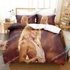 Singer Miley Cyrus Beding Set For Bedrom Soft Modern Bedspreads Comefortable Children Kids Soft Duvet Cover Comfortable Quilt Cover And Pilowcase