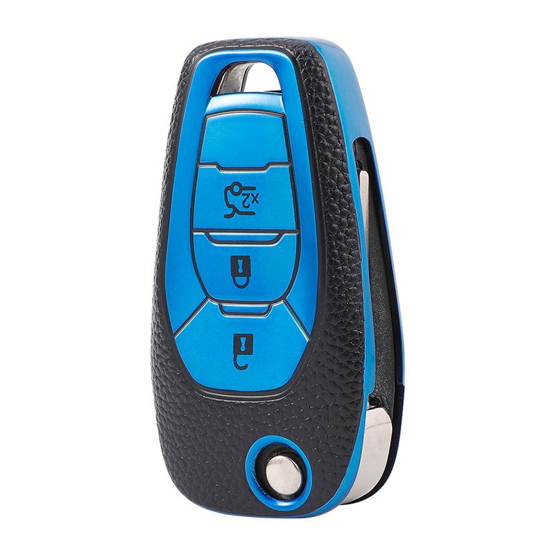 Chevrolet New Cruze Leather Key Cover - KOWOZ Car Key Bag