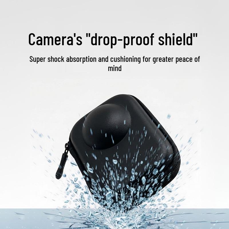 DJI Osmo 360 Panoramic Sports Camera Mini Storage Bag: Portable, Anti-Fall, Dustproof, Shock-Absorbing