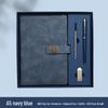 Faux Leather Business Laptop Gift Set with Buckle Student Diary & Stationery Notebooks