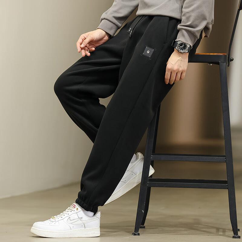 FAPAI Men's Fleece-Lined Jogger Pants