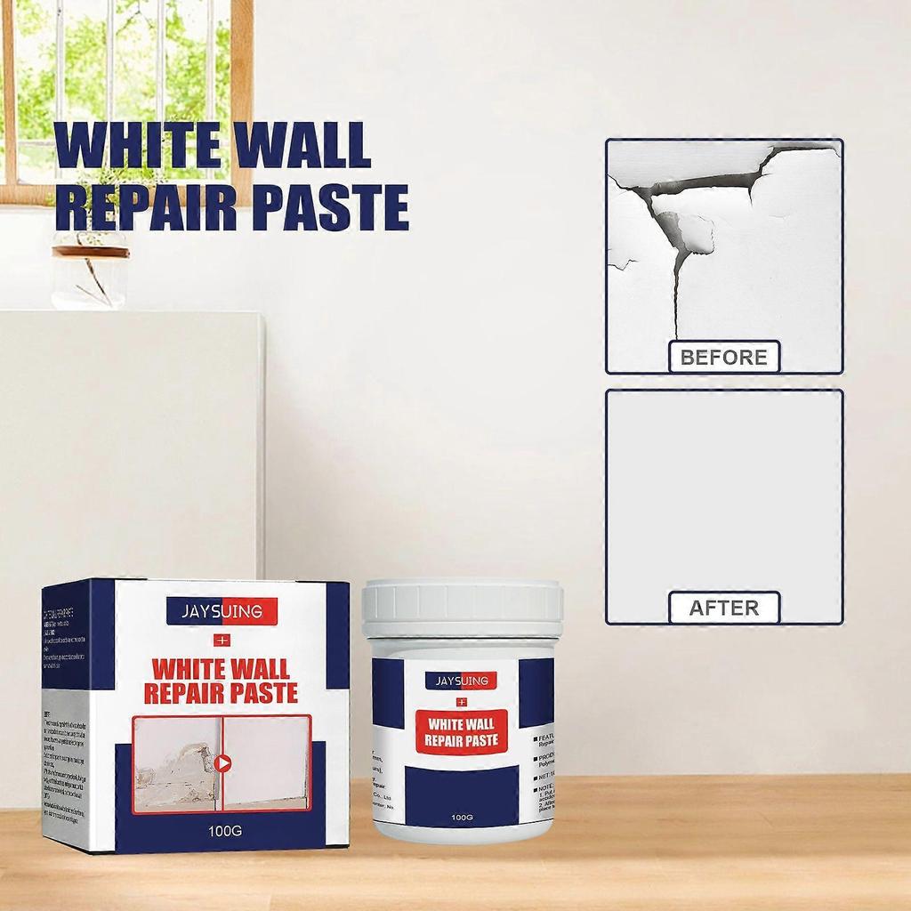 Limited time!!Jaysuing Multi-Purpose White Wall Putty For Wall Maintenance, Renovation, And Home Wall Repair