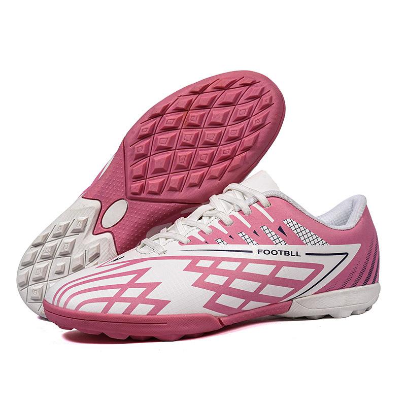 Amazon men's autumn low-top long broken nails seamless fly weaving student children boys professional training football