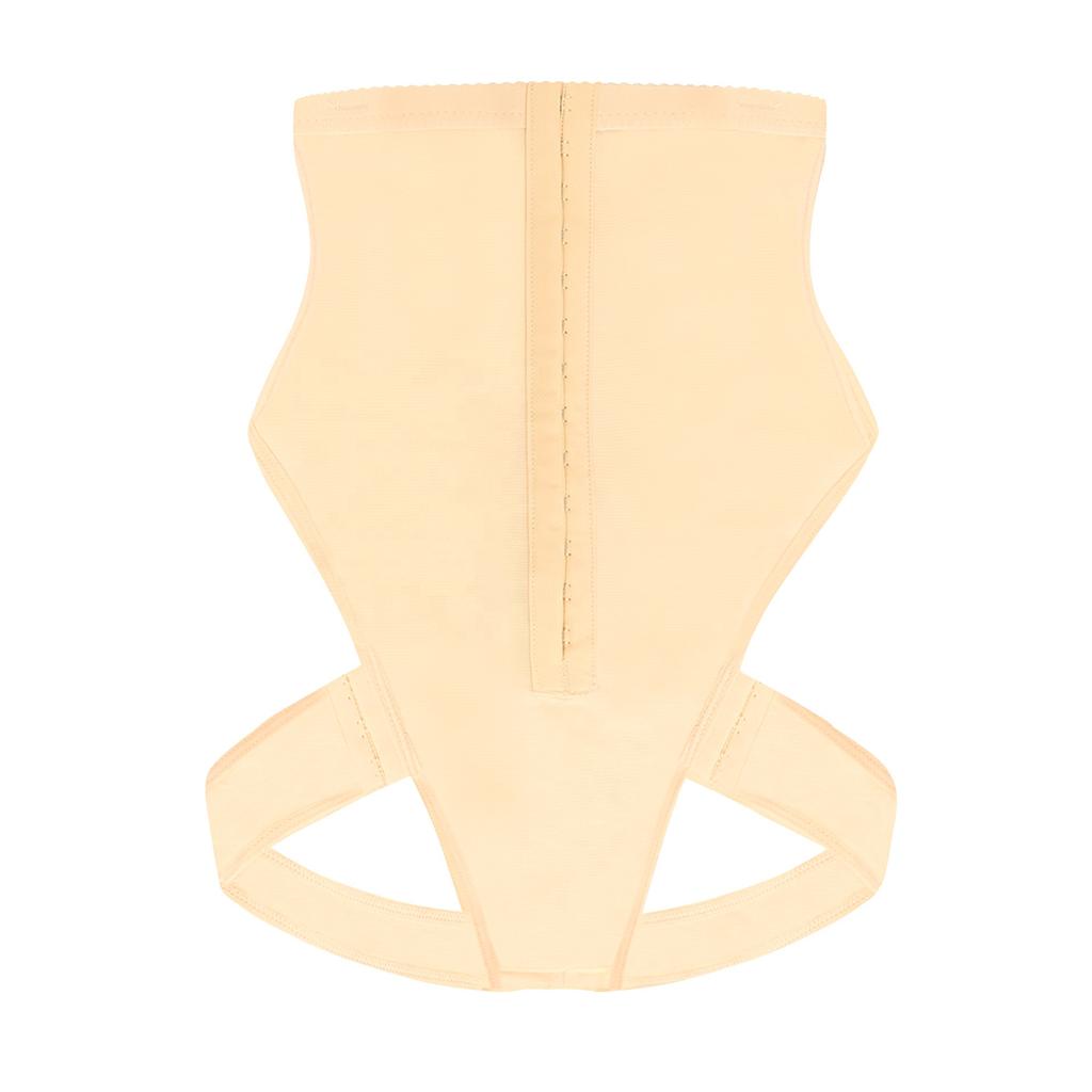 OEM Women's High-Waist Slim Waist Shapewear Plus Size Belly Control Girdles Shapewear with Padded Decoration