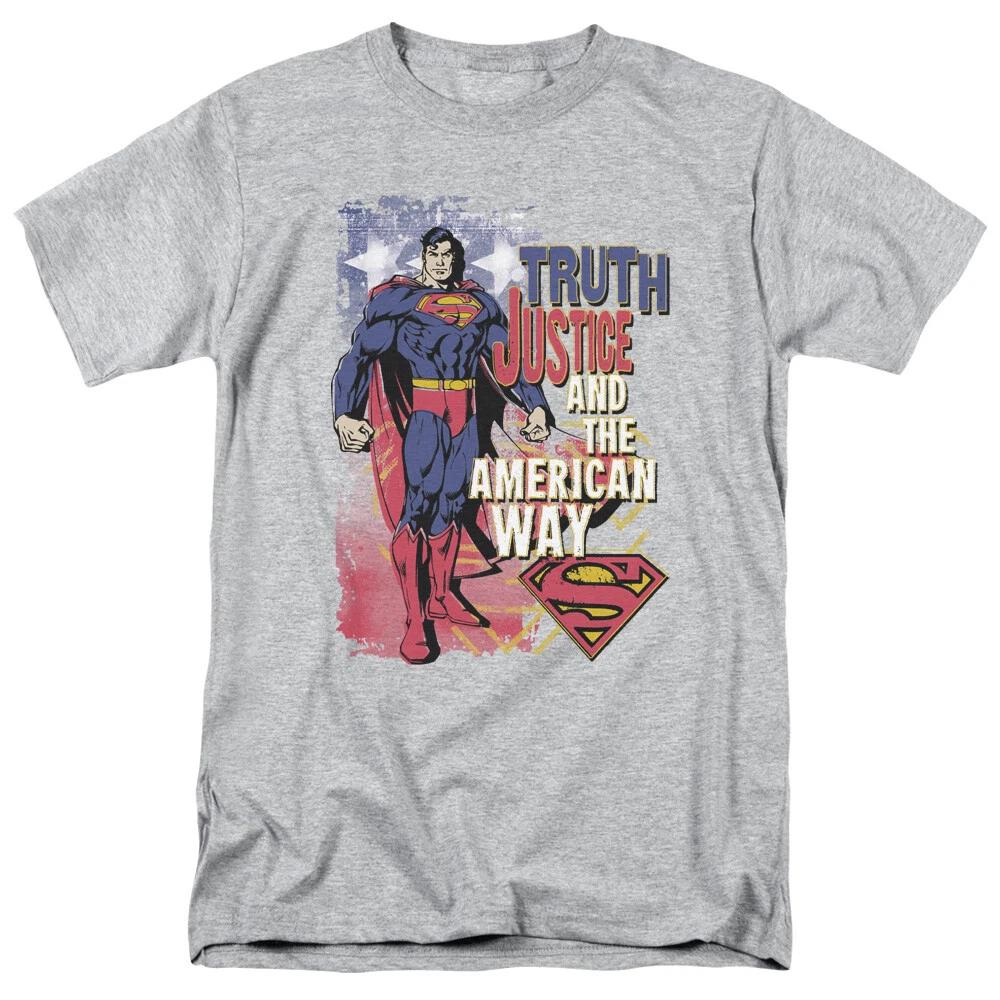 Superman  Truth Justice  T-Shirt - Regular or Tank - to 5X 2XL