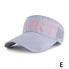 Sun Hat Women Baseball Cap Summer White Sun-Proof Caps Hat Tennis Empty Outdoor Sport Seaside Visors Golf S7F3