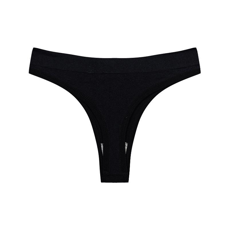 Popular women's seamless thongs are hot in Europe and America, skin-friendly, comfortable, low-rise sexy maternity panties for women