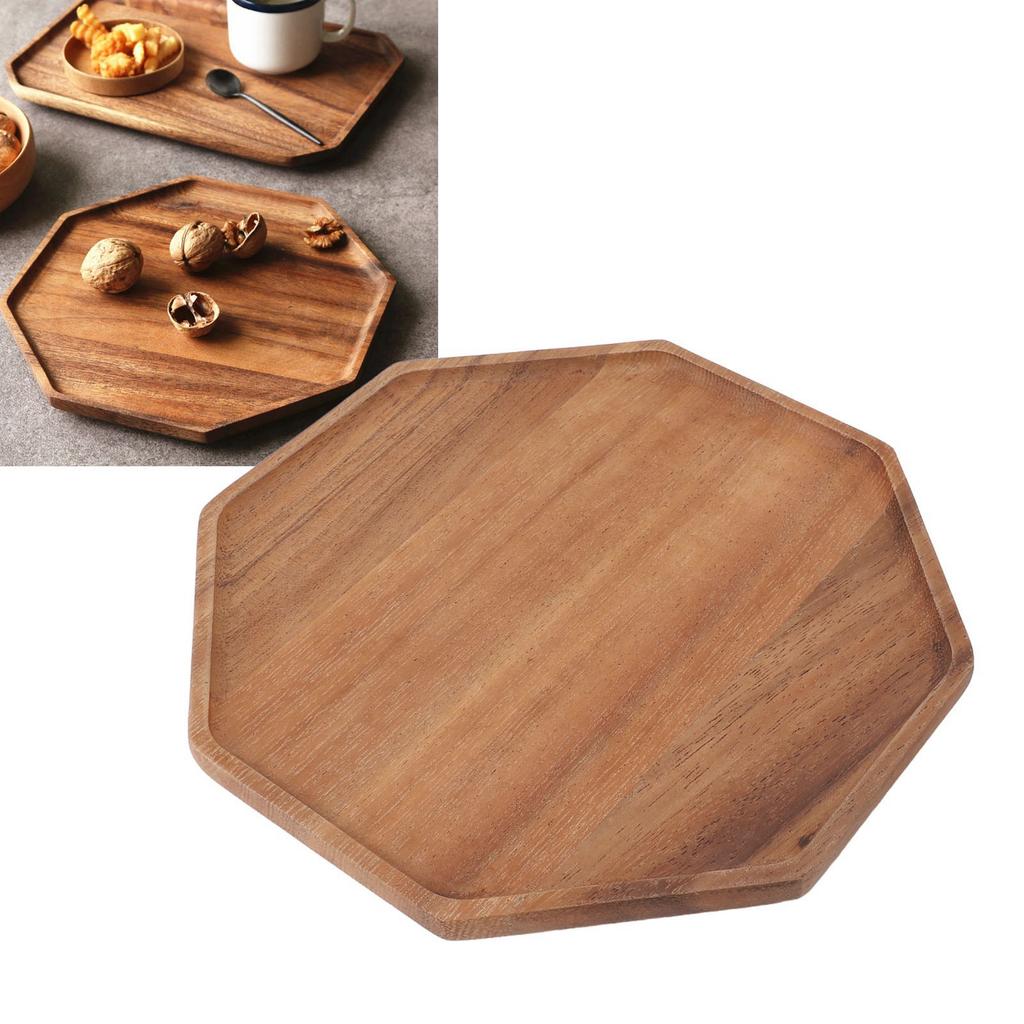 Wooden Tray Japanese Simple Look Serving Tray Food Vegetables Fruit Tea Serving Tray for Home Restaurant